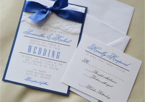 Navy Blue Wedding Invitations Kits Tag Navy Blue Wedding Invitation Sets Various
