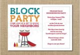 Neighborhood Block Party Invitation Template Free Neighborhood Block Party Cookout Invitation Grilling Out