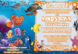 Nemo Birthday Invitation Template Finding Nemo Invitations Template Nisartmacka Com