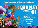 Nemo Birthday Invitation Template Personalized Photo Invitations Cmartistry Personalized