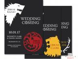 Nerdy Wedding Invitation Template Geek Save the Date Game Of Thrones Save the Date Printable