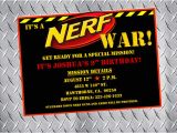Nerf Birthday Invitation Template Nerf Party Invitations Nerf Birthday Invitations Nerf Bday