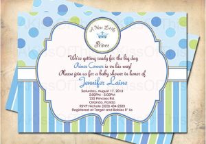 New Little Prince Baby Shower Invitations 301 Moved Permanently