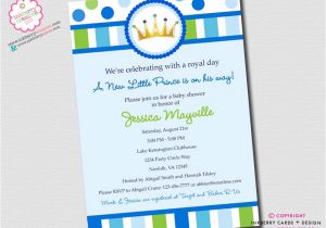 New Little Prince Baby Shower Invitations Little Prince Baby Shower Invitation Digital by Inkberrycards