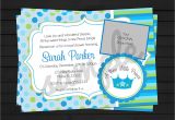 New Little Prince Baby Shower Invitations Little Prince Baby Shower Invitation Digital by
