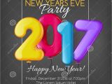 New Year Party Invitation 2017 Merry Christmas and Happy New Year 2017 Party Invitation
