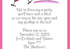 New Year Party Invitation Quotes New Year S Eve Party Invitations Wording