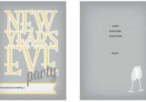 New Year Party Invitation Template 10 Free New Year 39 S Eve Party Invitation Templates