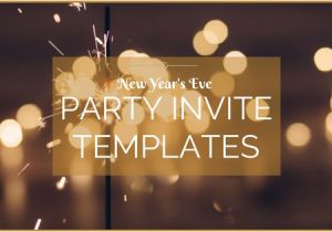 New Years Eve Party Invitation Templates Free Overnight Prints Blog