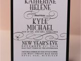 New Years Eve Wedding Invitations Wording Kathryn Kyle New Years Eve Wedding Invitations