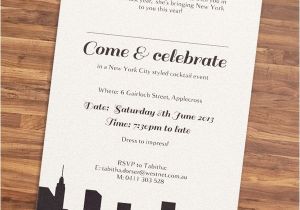 New York Party Invitations 225 Best Images About New York theme Party On Pinterest