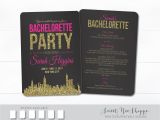 New York Party Invitations New York City Bachelorette Invite Nyc Bachelorette Party