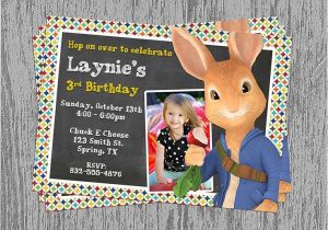 Nick Jr Printable Birthday Invitations Nick Jr 39 S Peter Rabbit Birthday Invitation Digital File