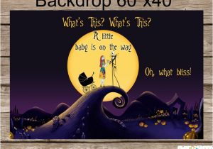 Nightmare before Christmas Baby Shower Invitations Free Download Nightmare before Christmas Baby Shower by Okprintables On