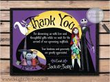 Nightmare before Christmas Bridal Shower Invitations Nightmare before Christmas Bridal Shower Thank by