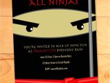Ninja Birthday Party Invitation Template Free Ninja Birthday Invitations Karate Kicks Birthday Card Modern
