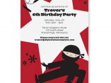 Ninja Party Invitation Template Ninja Birthday Party Invitation Template by Loveandpartypaper