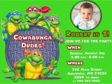Ninja Turtle Birthday Invitation Template Free Ninja Turtle Birthday Party Invitations Free Invitation
