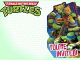 Ninja Turtle Birthday Invitation Template Free Teenage Mutant Ninja Turtles Another Great Idea for A
