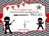 Ninja Warrior Birthday Party Invitation Template Free Pin by Bagvania Invitation On Bagvania Invitation Ninja