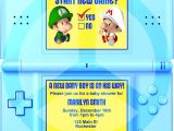 Nintendo Party Invitations Diy Printable Video Game Shower Party Invitation Video
