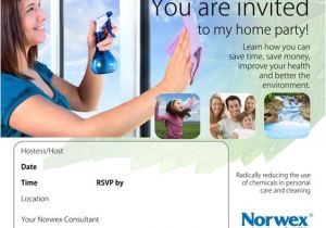 Norwex Facebook Party Invitation norwex Party Invitation