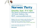 Norwex Launch Party Invitations norwex Party Invitation
