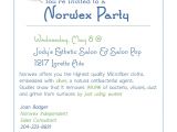 Norwex Party Invitation Live Clean Live Well