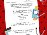Nursing Graduation Party Invitations Templates 6 Best Of Free Printable Nursing Invitations