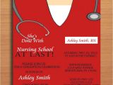 Nursing Graduation Party Invitations Templates Free Printable Graduation Party Invitation Template Nurse