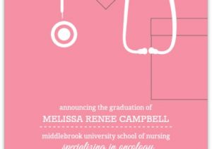 Nursing Graduation Party Invitations Templates Nurse Graduation Invitations