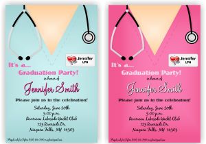 Nursing School Graduation Party Invitations Templates Alluring Nursing School Graduation Invitations Hd Images