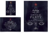 Office Christmas Party Invitation Template Free Office Holiday Party Flyer Ad Template Word Publisher