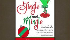 Office Christmas Party Invitation Template Items Similar to Office Christmas Party Invitation