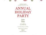 Office Christmas Party Invite Template Flyers Office Com