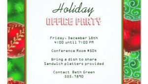 Office Holiday Party Invitation Template Christmas Holiday Office Party Invitations Zazzle Com