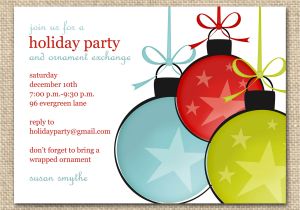 Office Holiday Party Invitation Template Free Christmas Office Party Invitation Templates