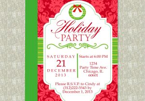 Office Party Invitation Template Editable Holiday Party Invitation Editable Template Microsoft Word