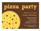 Office Pizza Party Invitation Template Pizza Party Invitation 5 Quot X 7 Quot Invitation Card Zazzle
