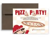 Office Pizza Party Invitation Template Pizza Party Video Game Birthday Invitation Design 7×5 In