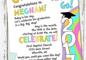 Oh the Places You'll Go Birthday Invitation Template Free Oh the Places You 39 Ll Go Graduation Invitation by