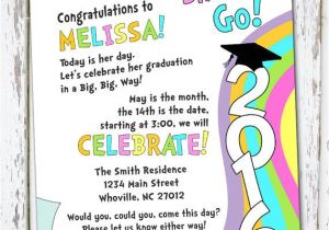 Oh the Places You'll Go Birthday Invitation Template Free Oh the Places You 39 Ll Go Graduation Invitation Places