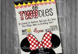 Oh Twodles Birthday Invitation Template Oh Twodles Invitations toodles Minnie Mouse Girls Birthday