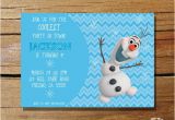 Olaf Birthday Invitation Template Frozen Olaf Invitation by Kidspartyprintshop On Etsy 10