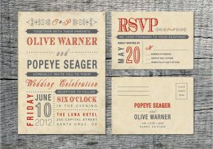 Old Fashioned Wedding Invitation Template Vintage Wedding Invitation Rsvp Card Old by