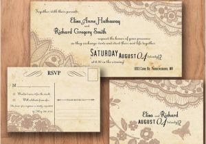 Old Wedding Invitation Template Printable Vintage Wedding Invitations by Designedwithamore