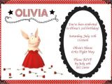Olivia the Pig Birthday Invitations 20 Best Olivia the Pig Party Images On Pinterest Pig