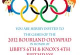 Olympic Birthday Party Invitations Olympic Party Invitation Olympics Birthday Invitation Digial