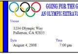 Olympic Party Invitation Template Invite and Delight Going for the Gold Olympic Extravaganza
