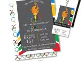 Olympics Birthday Party Invitations Olympic Party Invitation Olympic Party Invitation Printable